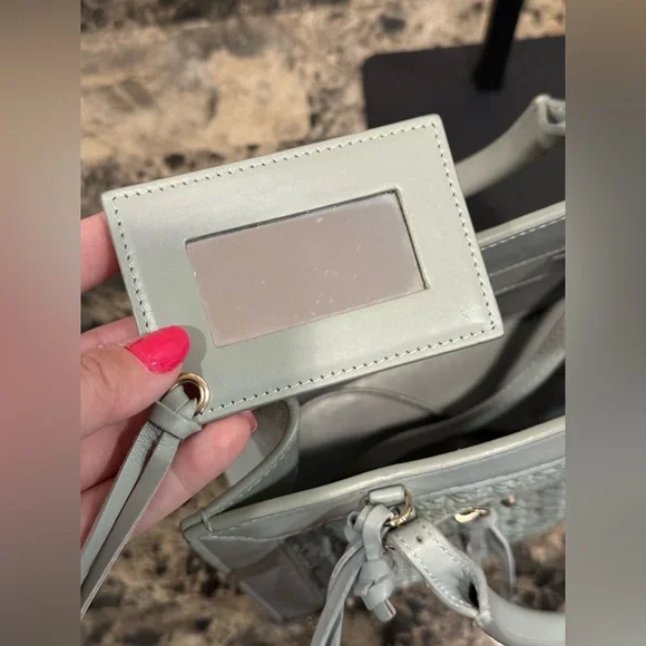 Balenciaga Leather Mini Papier 2way Bag - Picture 7 of 15